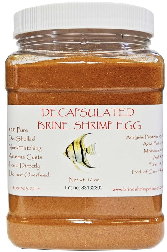 Decapsulated Brine Shrimp