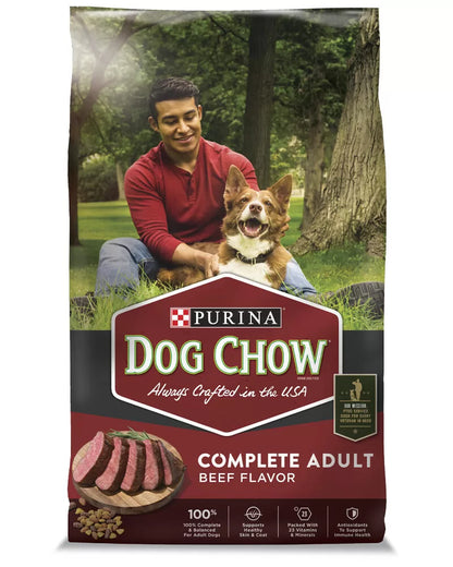 Purina Dog Chow Complete Adult with Real Beef