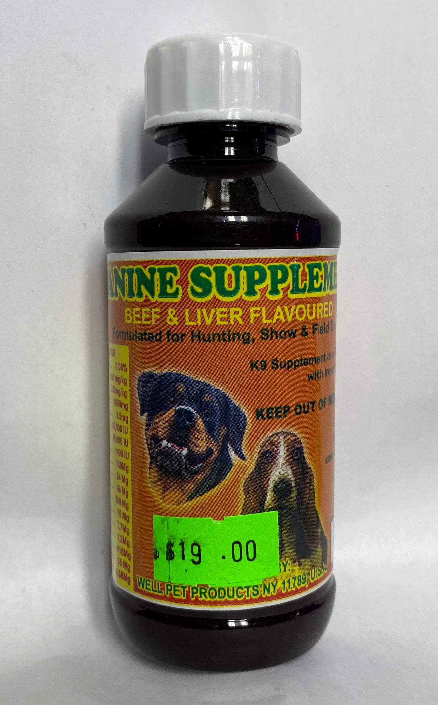 Canine Supplement Beef & Liver Flavored