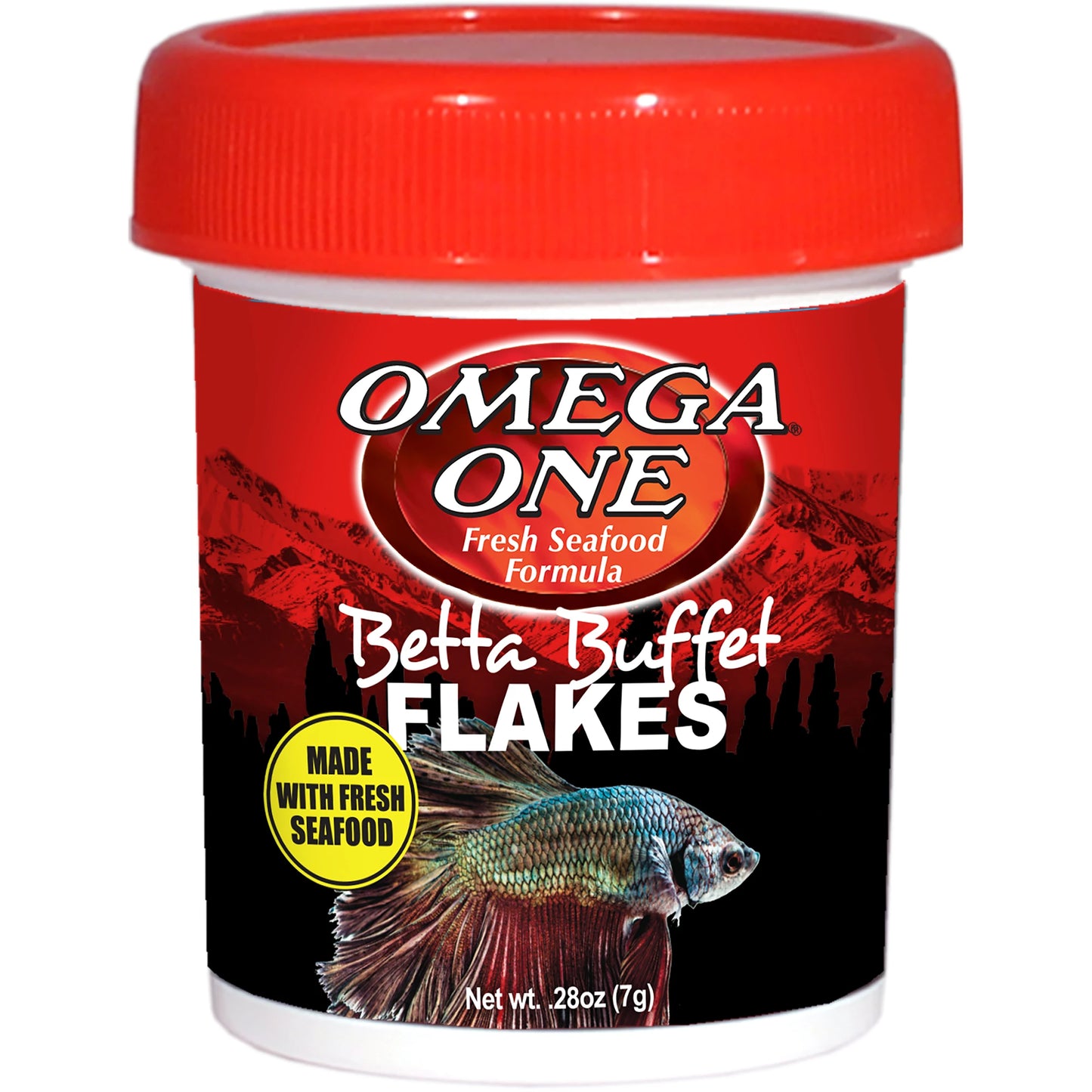 Omega One Betta Buffet Flakes