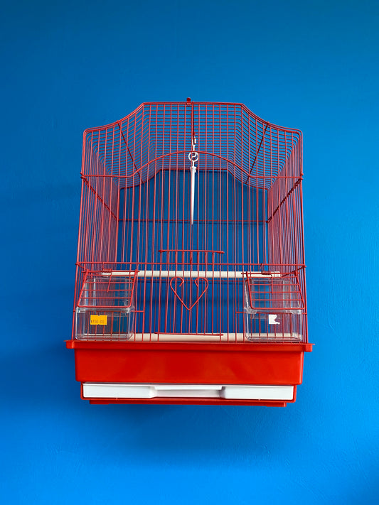 Squared Top Bird Cages