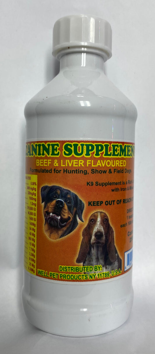 Canine Supplement Beef & Liver Flavored