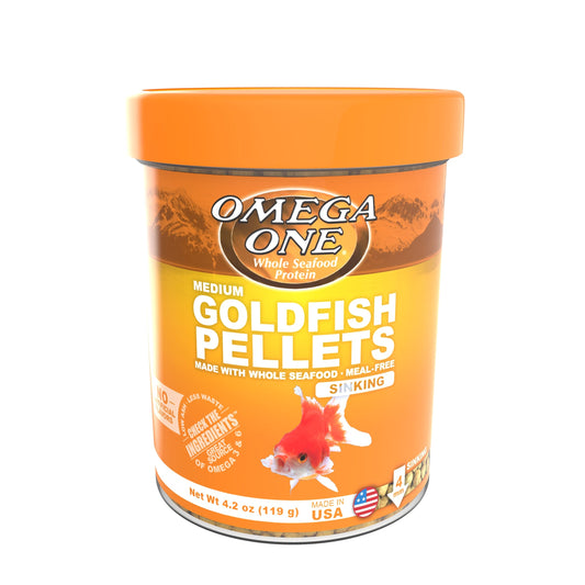 Omega One Medium (4mm) Goldfish Pellets