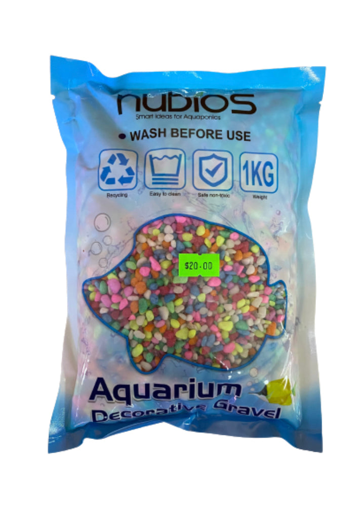 Nubios Aquarium Decorative Gravel (7 Colors)