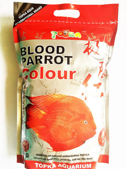 Topka Aquarium Blood Parrot Color