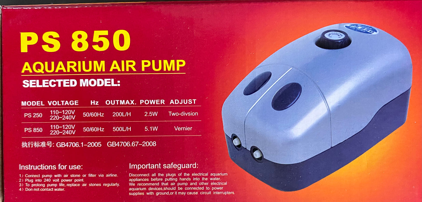 Minjiang PS 850 Aquarium Air Pump