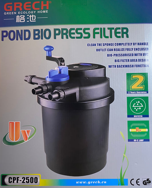 GRECH CPF-2500 Pond Bio Press Filter