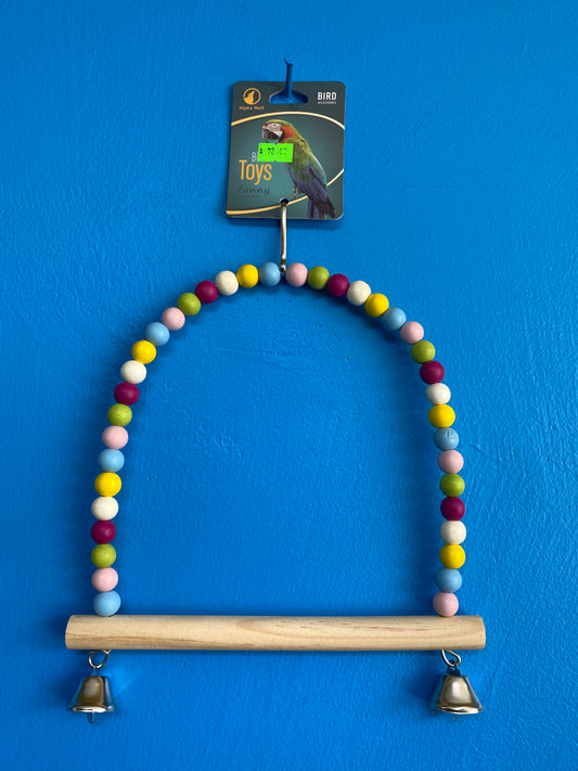 Parrot Swing with Bells