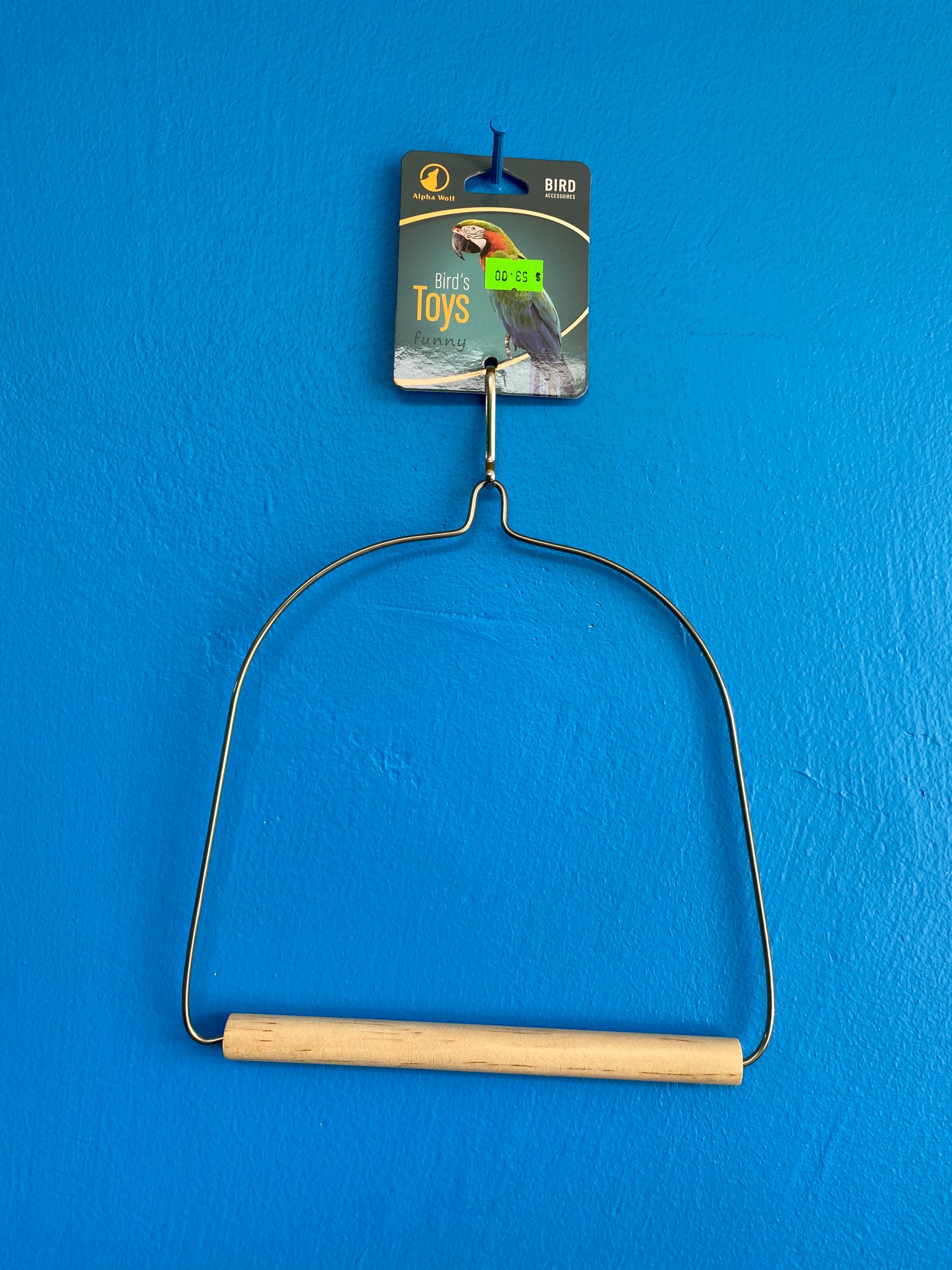 Metal Parrot Swing