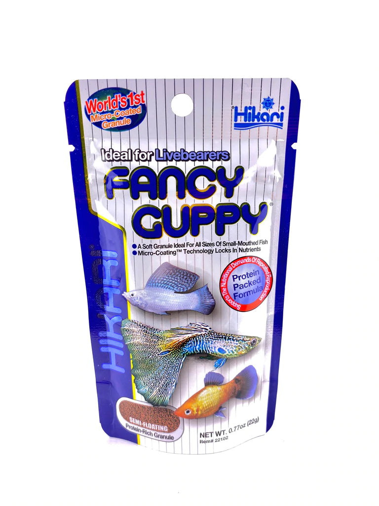 Hikari fancy guppy sales food