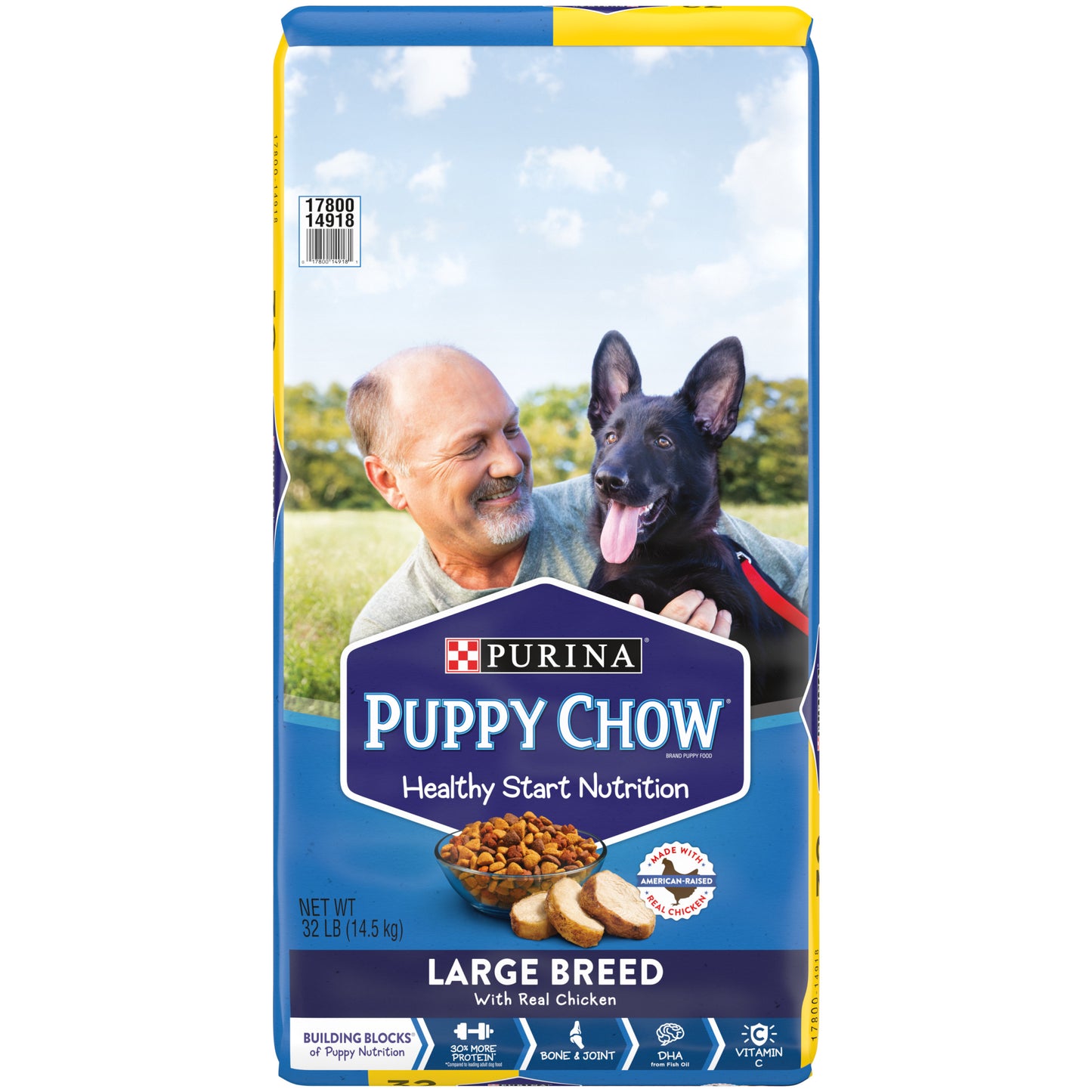 Purina Puppy Chow Large Breed with Real Chicken