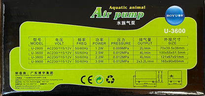 Boyu U-3600 Air Pump