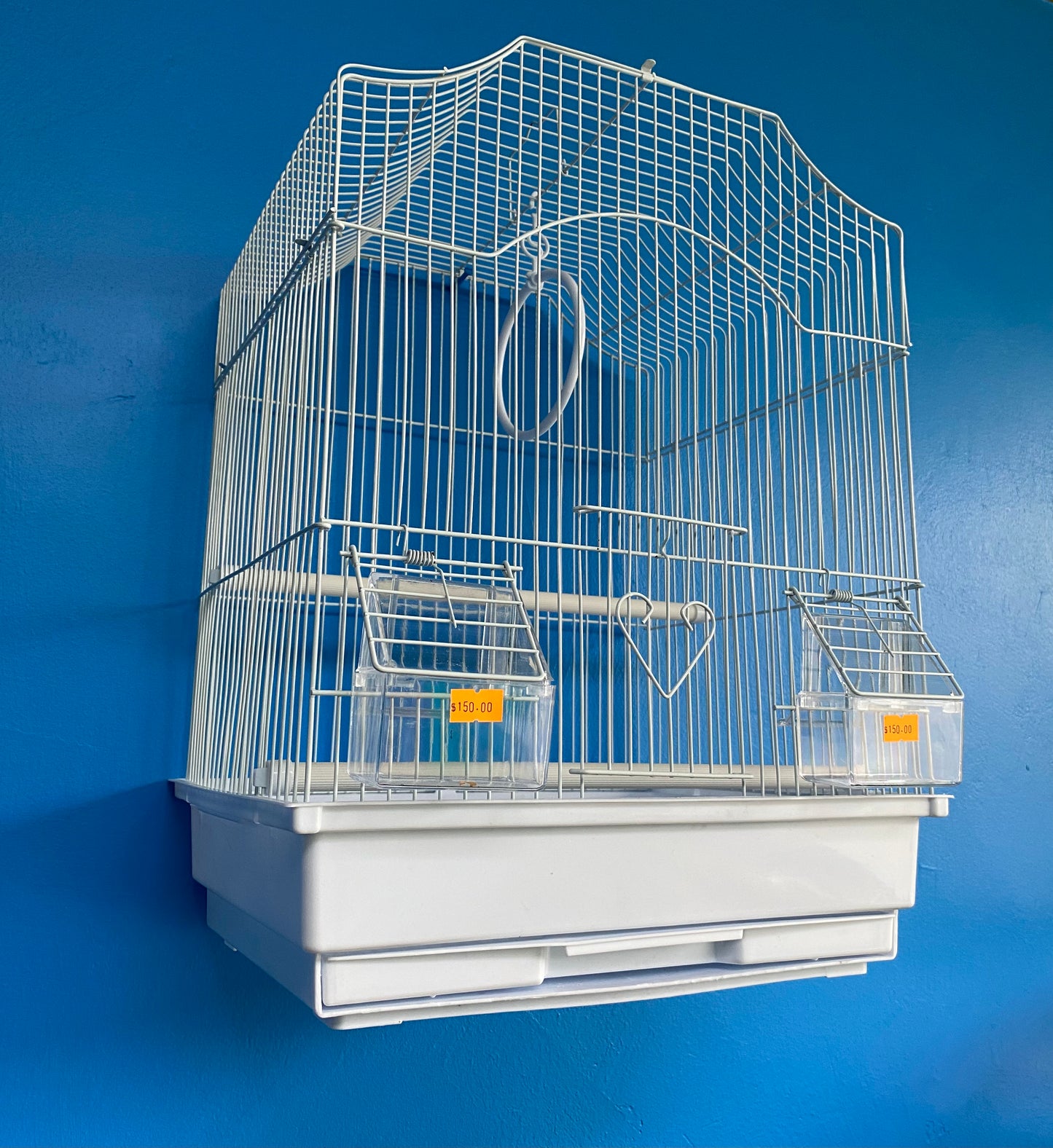 Squared Top Bird Cages