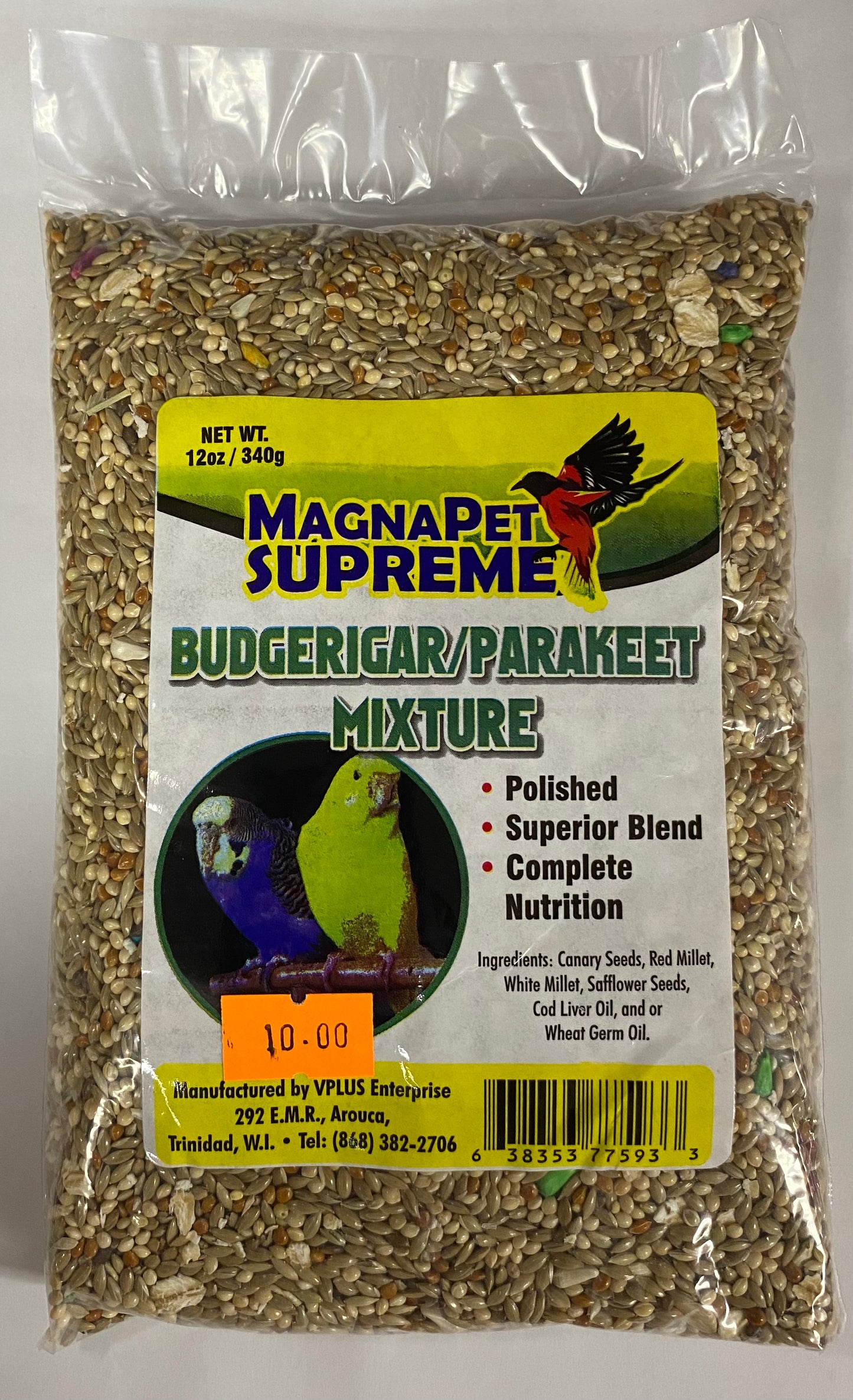 MagnaPet Supreme Budgerigar/Parakeet Mixture