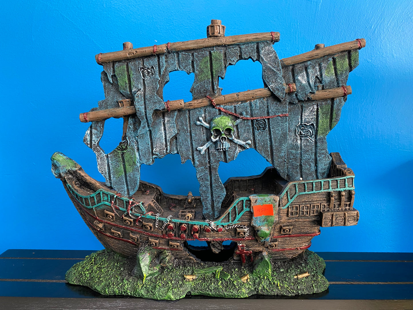 Destroyed Pirate Ship