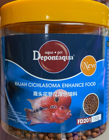 Depontaqua Rajah Cichlasoma Enhance Food