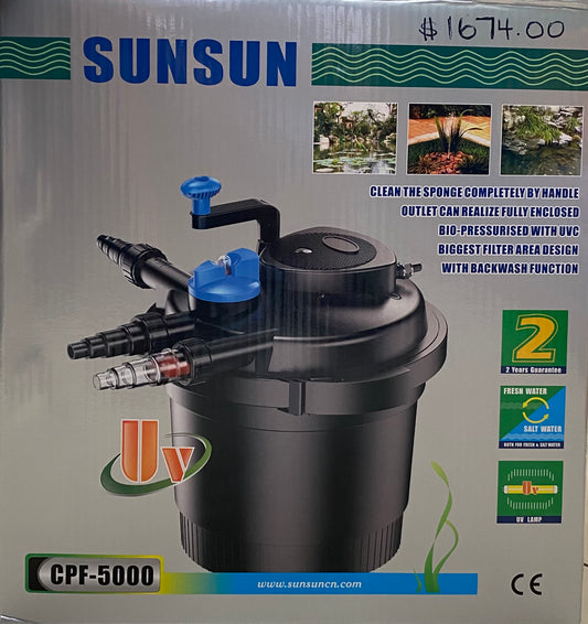 SUNSUN CPF-5000 Pond Bio Press Filter