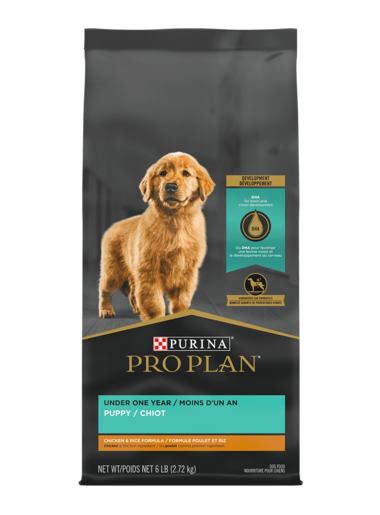 Purina Pro Plan Chicken & Rice Under Two Years